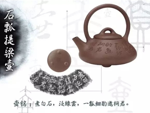 老紫砂壺曼生十八式圖解，曼生18式的具體樣式圖及名稱