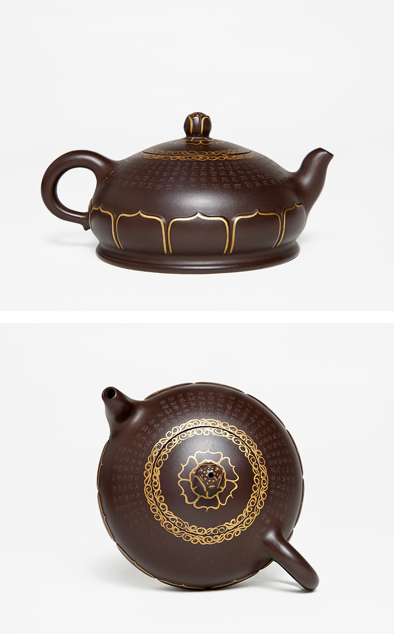 佛系紫砂壺，禪意靜心紫砂壺