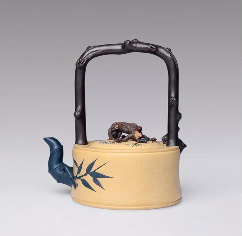 10種最美花器提梁壺，精美別致雕花紫砂壺!