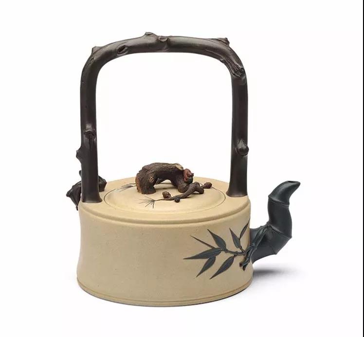 10種最美花器提梁壺，精美別致雕花紫砂壺!