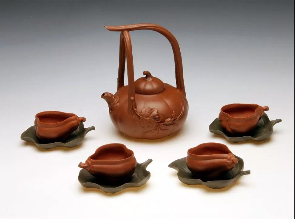 10種最美花器提梁壺，精美別致雕花紫砂壺!