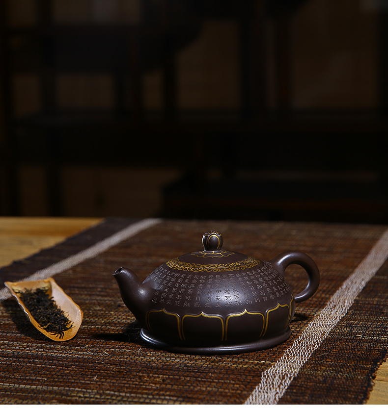 佛系紫砂壺，禪意靜心紫砂壺