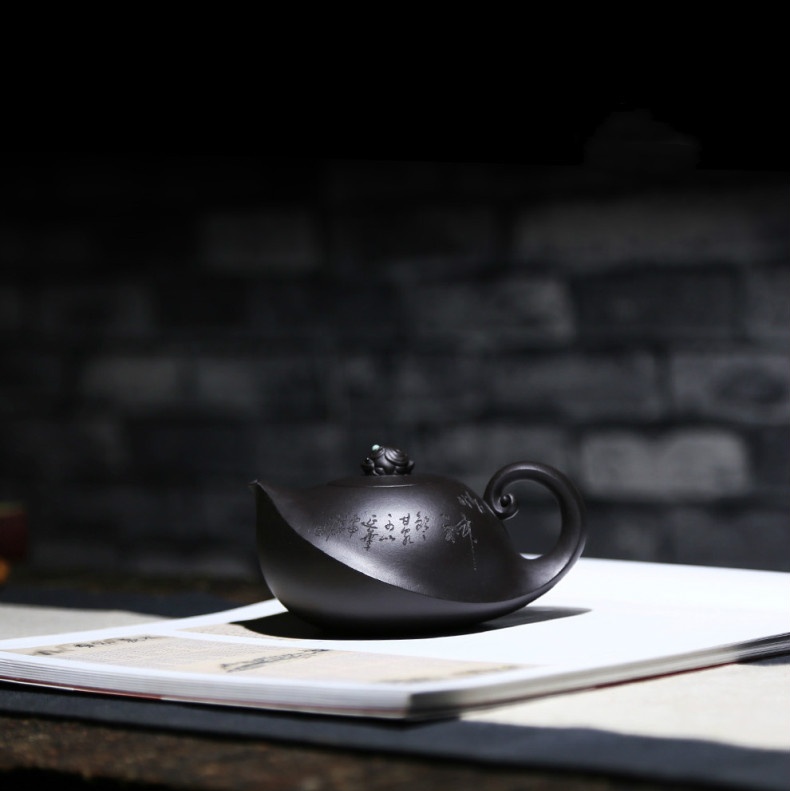 創(chuàng)意別致紫砂壺，個(gè)性手工美型外觀紫砂壺