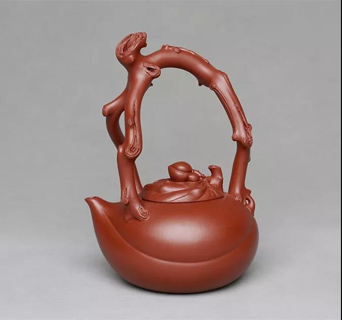 10種最美花器提梁壺，精美別致雕花紫砂壺!